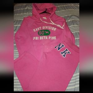 VICTORIAS SECRET PINK VINTAGE SWEATPANTS & HOODIE